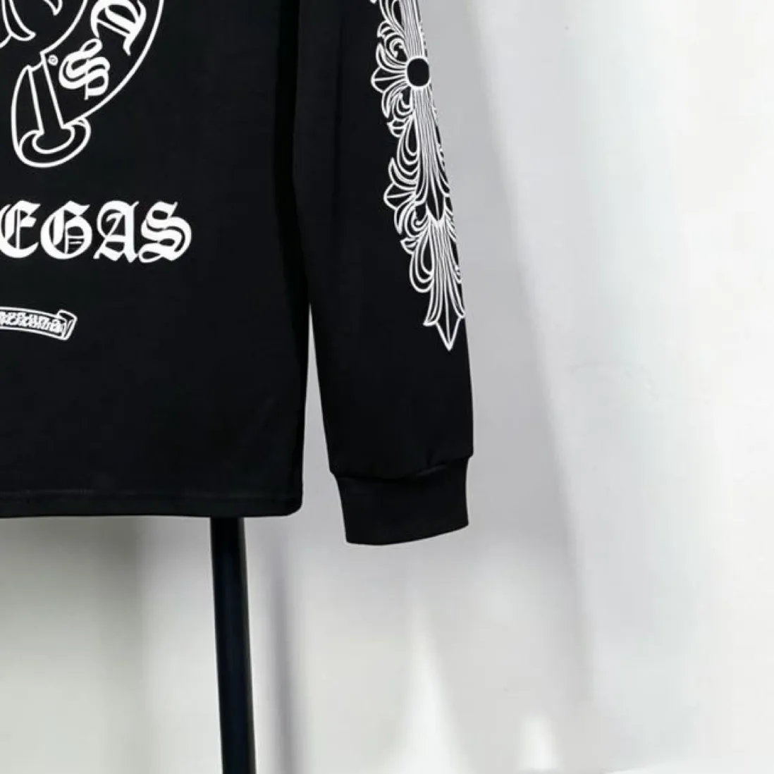 ：MG 13 Chrome Hearts T Classic ，Black White ， Size 。 ， ， Breathable 。 ， ； Logo ，Retro 。 ， 、 ， ， 。 Size：S—XL ：Black White